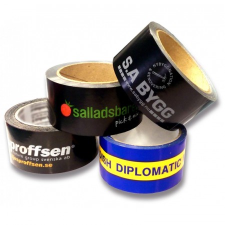 Pakketape med logotrykk